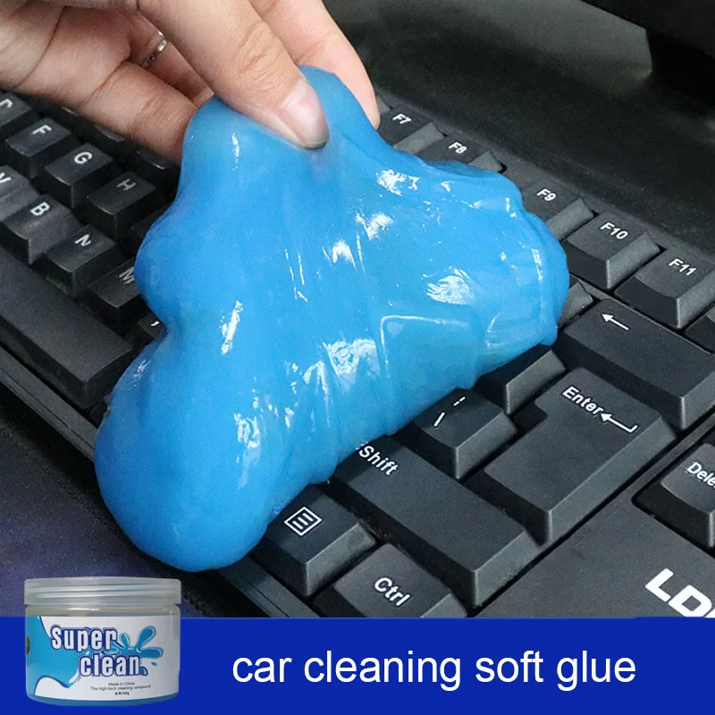 New arrival multifunctional portable reusable car cleaning gel soft glue