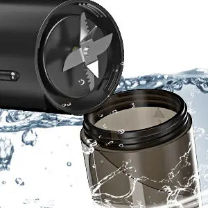 Mini Blender Smoothie Maker 450ml Mixer Smoothie Maker with 6 Blades Fresh Juice Mixer Bottle