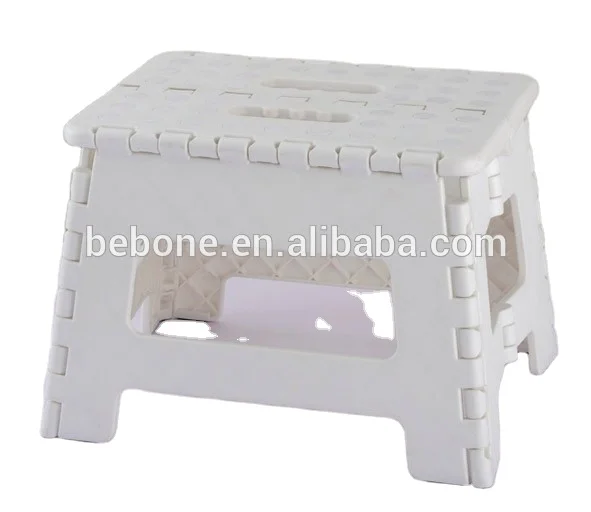 Hot-selling portable China supplier home furniture living room OEM plastic folding kids step stool chair