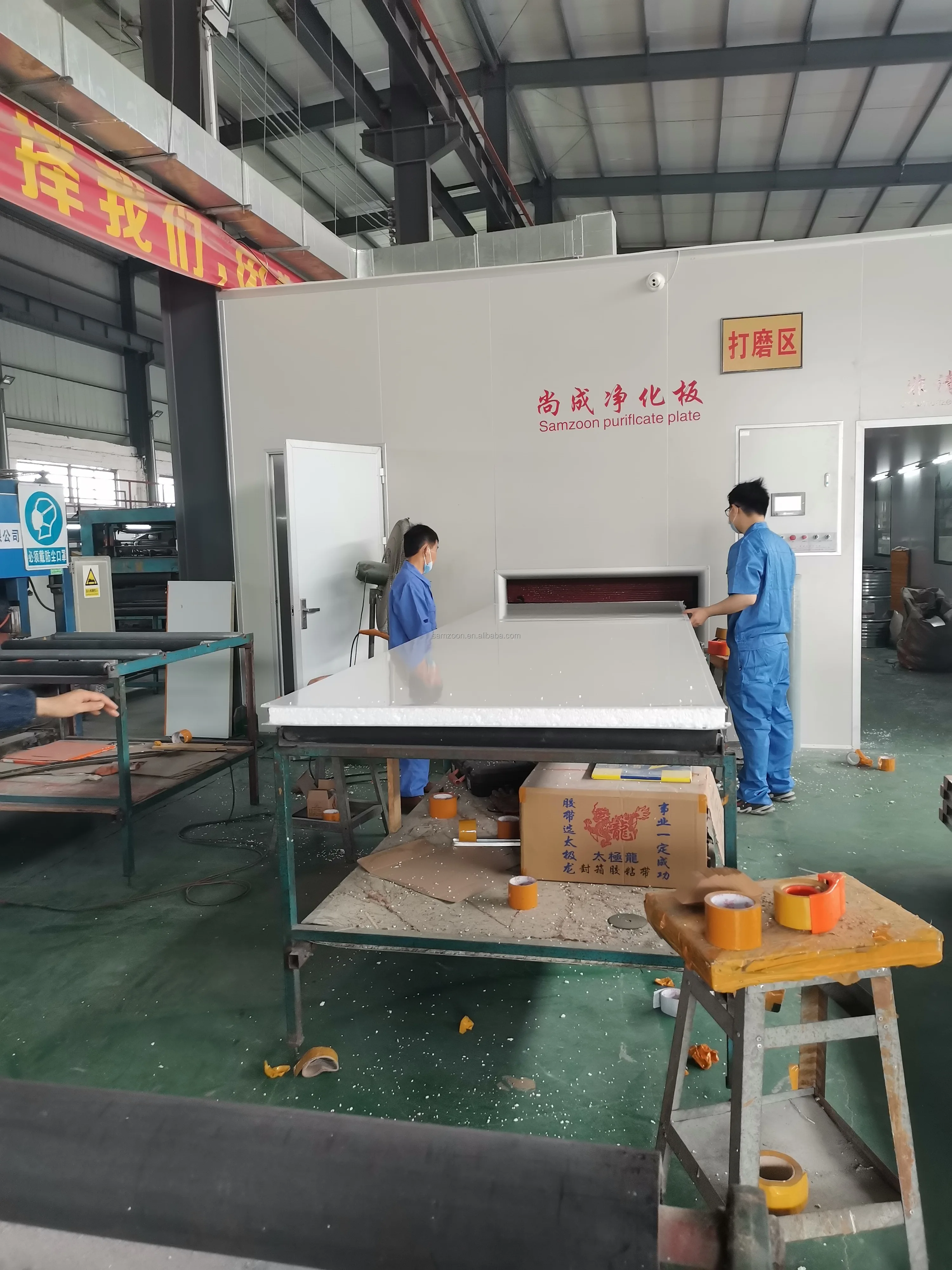 Factory Price Building Panel Sip Panel Insulated Lightweight Wall Panel Eps Sandwich Board Metal CE Modern Color Steel Villa