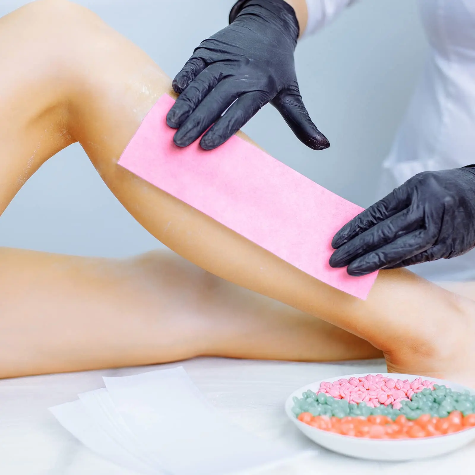 Hot Sell Depilatory Wax Paper Waxing Strips For Daily Use Non Woven Wax Strips