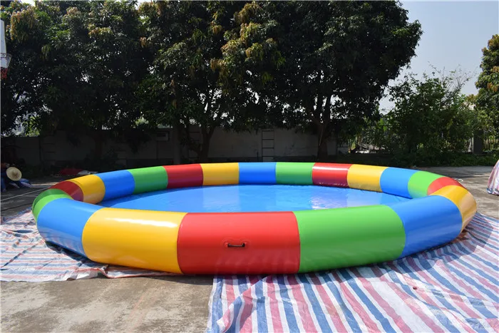 CH Ground Pool Big Size 8*8M Family Size Swimming Pools The Best Outdoor Inflatable Swimming Pool For Kids Family