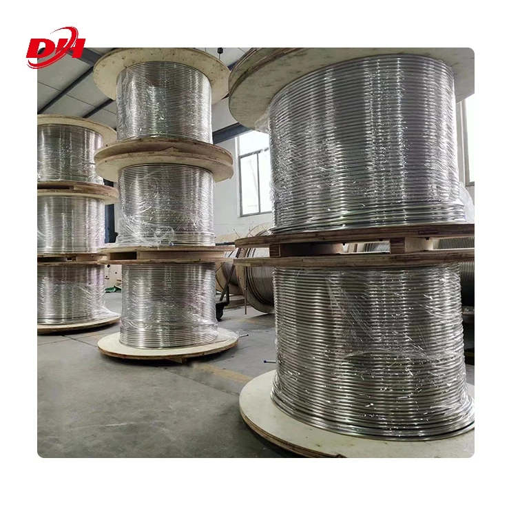 Foshan Factory Direct Sales Coiled Tubing Coil Heat Exchanger Tubes Stainless Steel