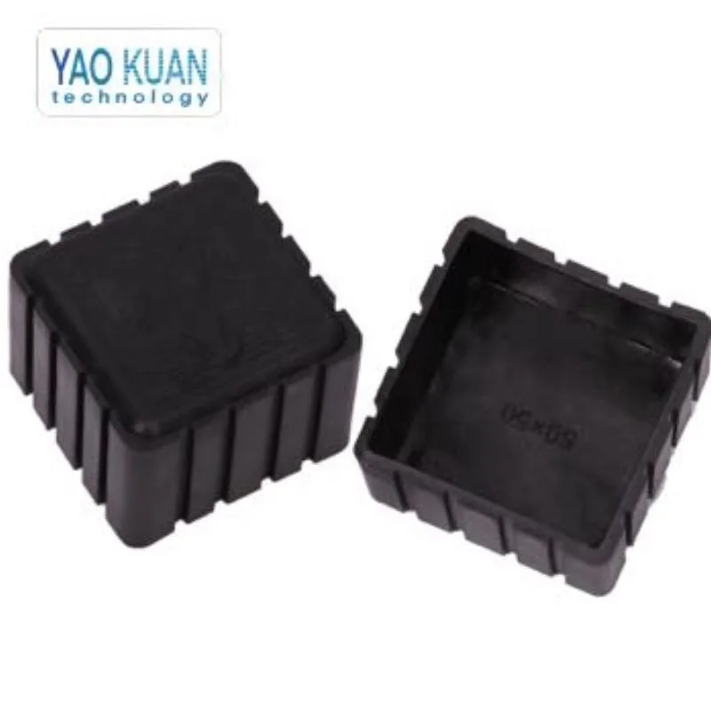 Custom adhesive anti slip ring rubber pad heat resistant silicone rubber foot cover, used for furniture, notebook computers,