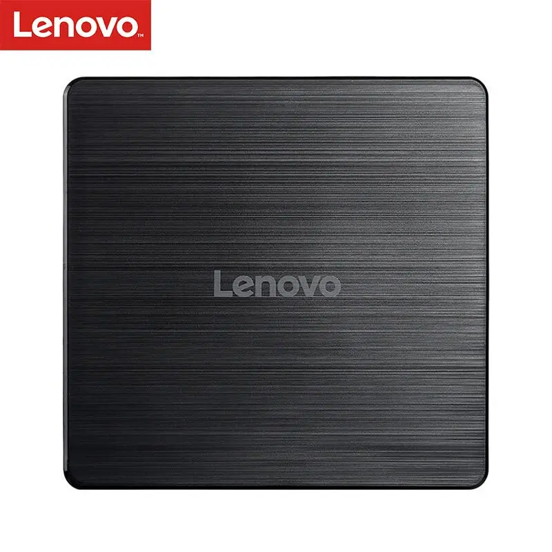 Lenovo External CD Drive USB 2.0 Slim portable  CD-RW Drive DVD Player for Laptop Notebook Desktop Computer