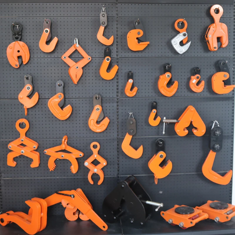 CDH type Vertical plate lifting clamp safety factor 4 times forged 8 ton Carbon Steel Vertical Lifting Clamp