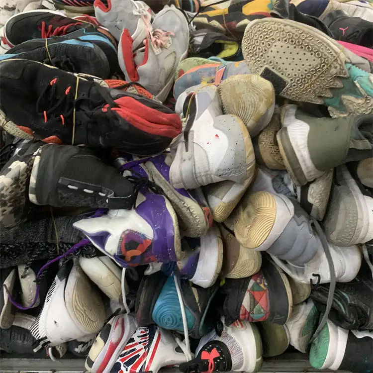 second hand sport original used basketball shoes stock wholesales used shoes branded