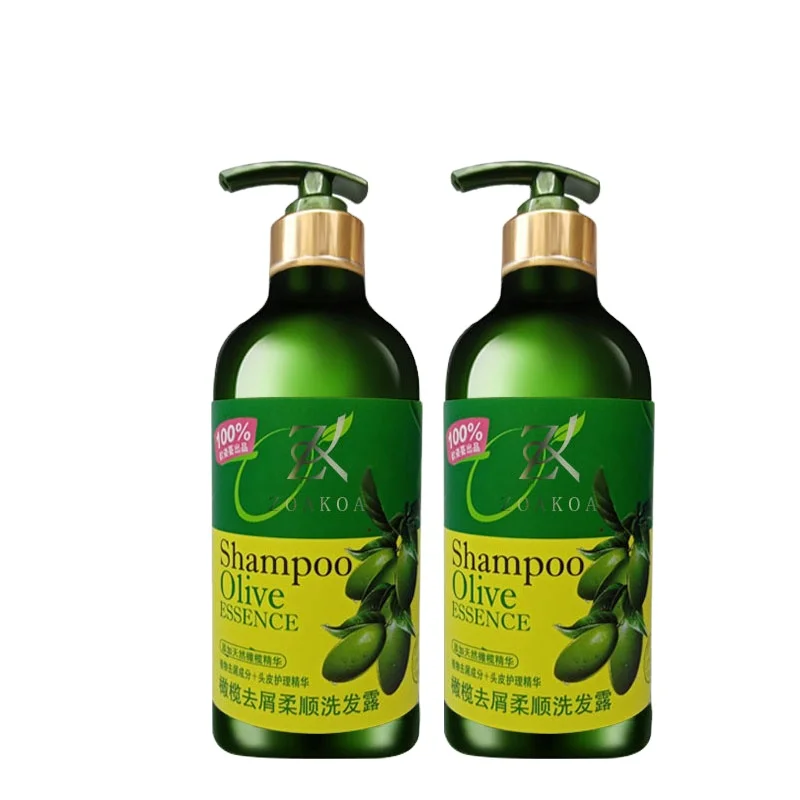 OEM Pure Private Label 750ML Hair Repairing Moisturizing Hair treatment Olive Oil Shampoo