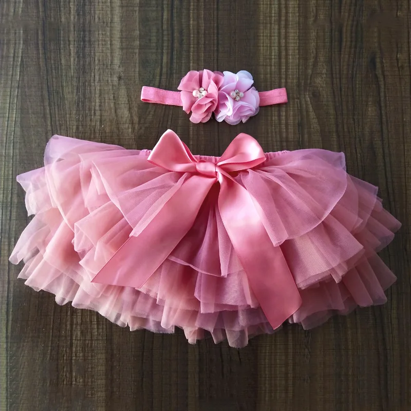 
custom high waist school uniform toddler baby girls pleated tulle mini kids tutu top skirt set girls skirts 
