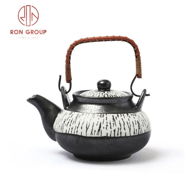 wholesale cheap customized bulk Japanese style set ceramic teapot
