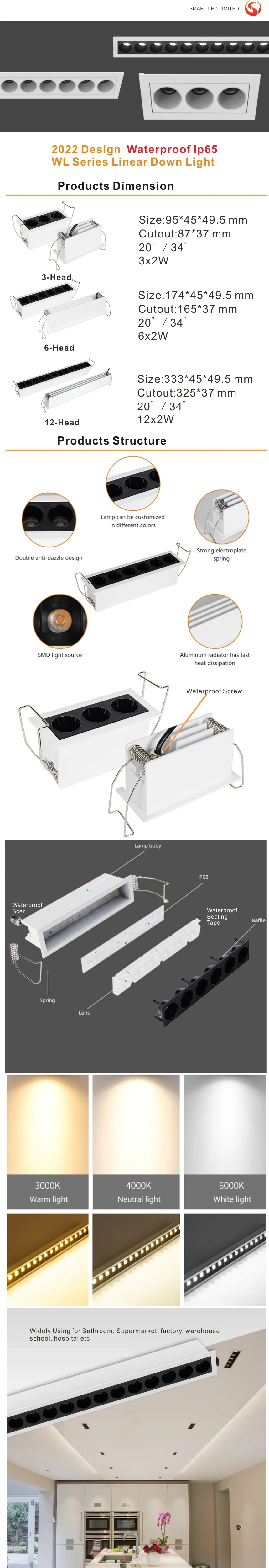 led linear light dmx