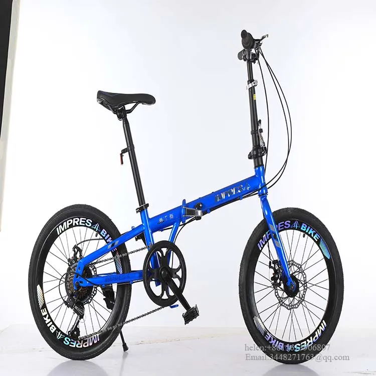 2022 Factory Best fold up cycling price portable collapsible cycle 7 Speed foldable Bicycles 16 20 Inch fold Bikes for sale