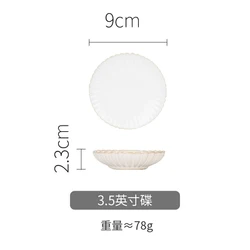 MONAZONE Antique Chrysanthemum Dish Ceramic Dishes Dinnerware Set