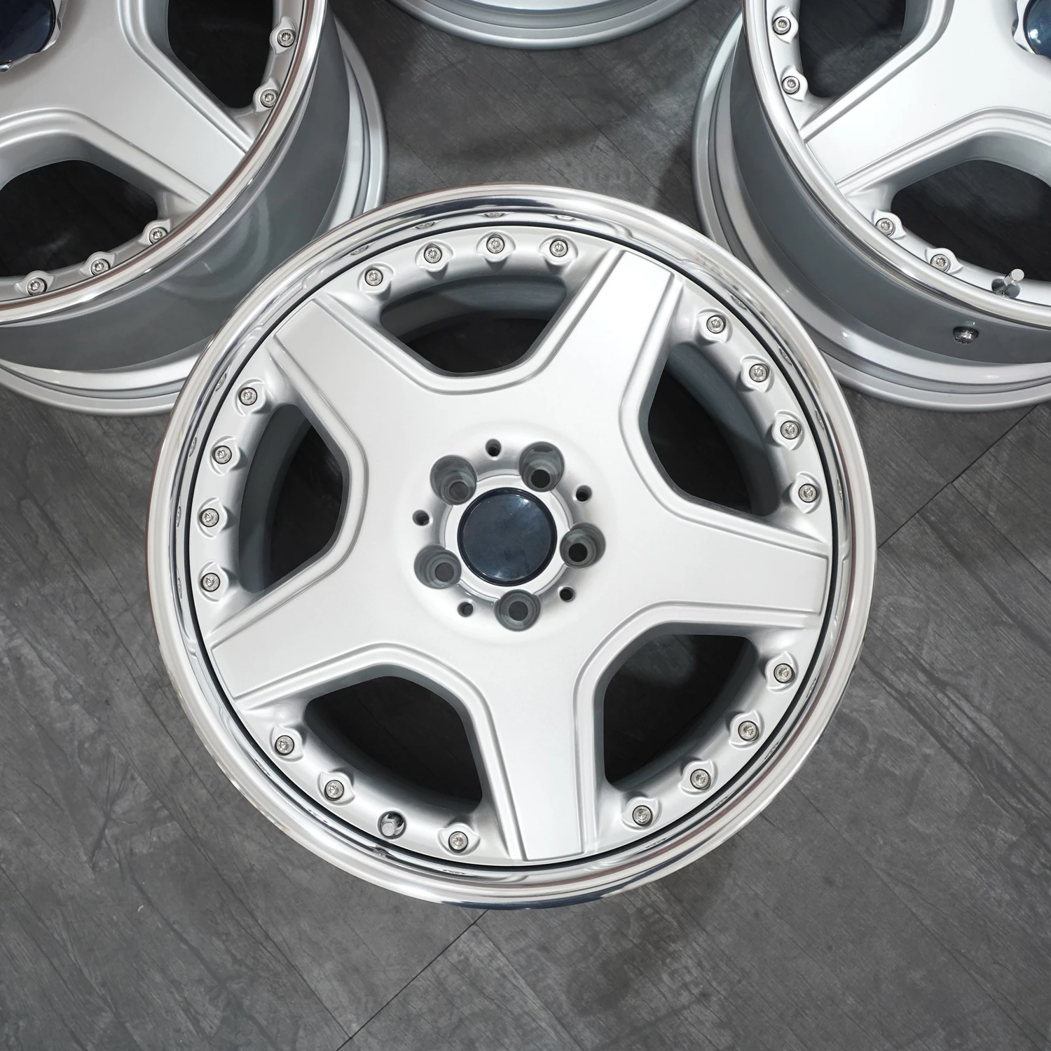 Custom 19 Inch Aluminum Alloy Car 3 Piece Forged Wheels for mercedes benz w124