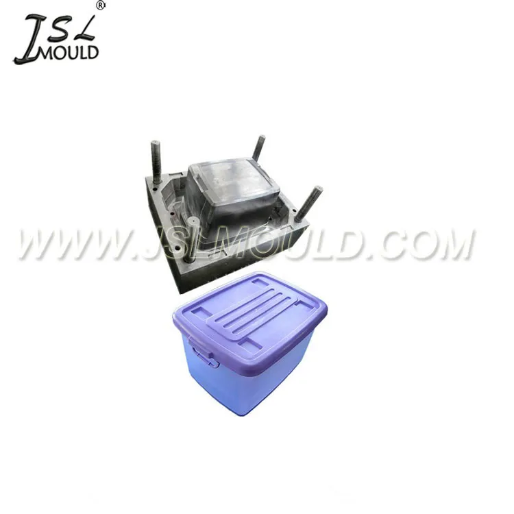 Quality Mould Factory Manufacturer Experienced Professional Injection Plastic Sterilite 18 Gallon Tote Storage Box Mold