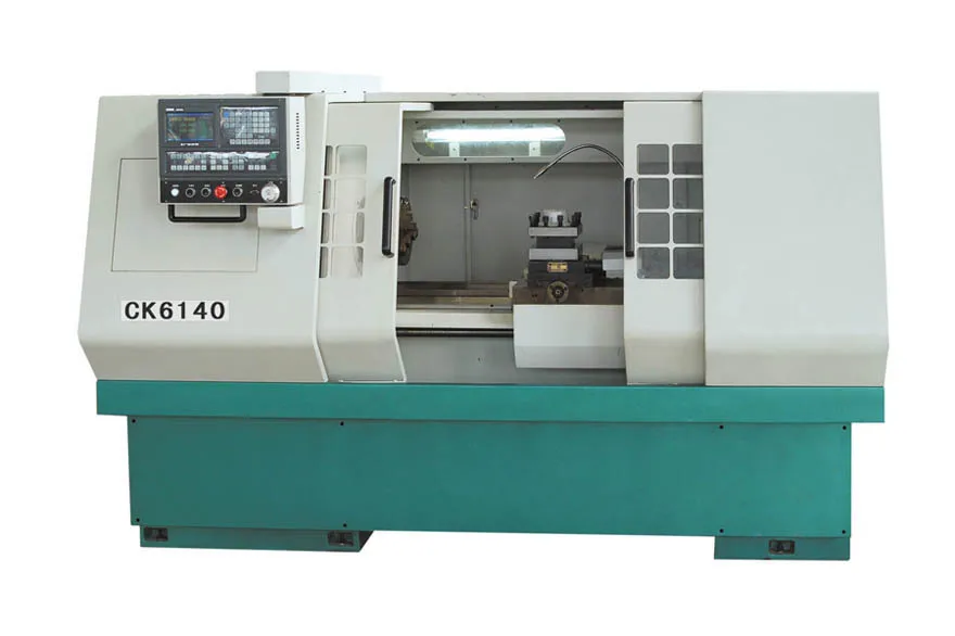 Hot selling and low-priced CK6150 fully automatic CNC lathe, high-precision horizontal metal turning CNC lathe