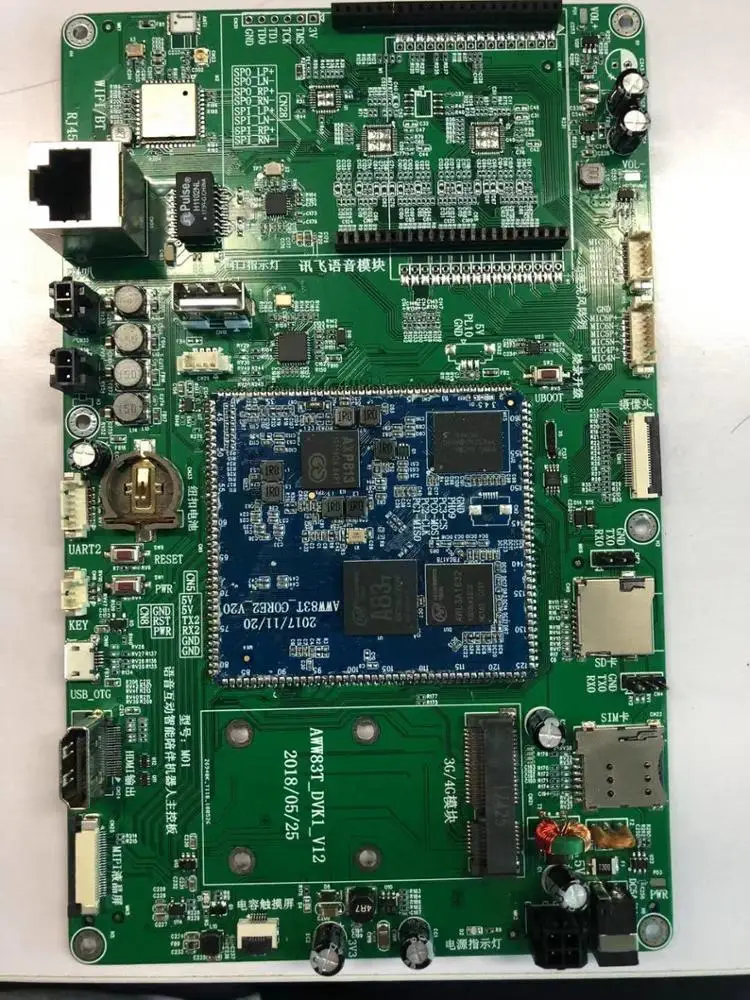 Поддержка комплексного обслуживания OEM интеллектуальной платы Android в сборе Pcb Tv Box