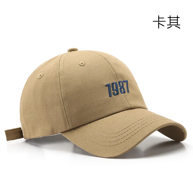 Wholesale High Quality Cotton Multicolor Embroidery Snapback Cap Baseball Cap For Men Women Korea Style Outdoor Baseball Cap