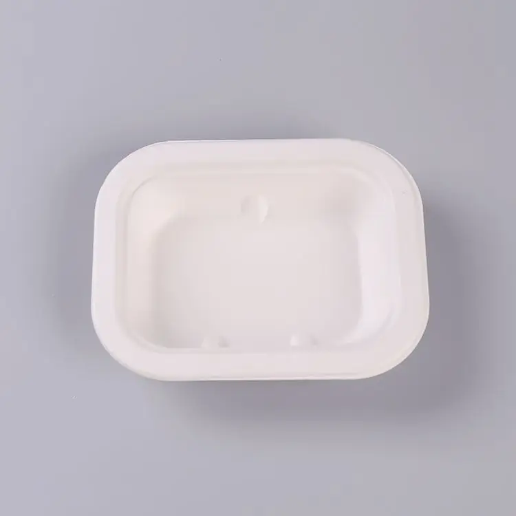 D355-biodegradable eco-friendly sugarcane bagasse takeaway food tray