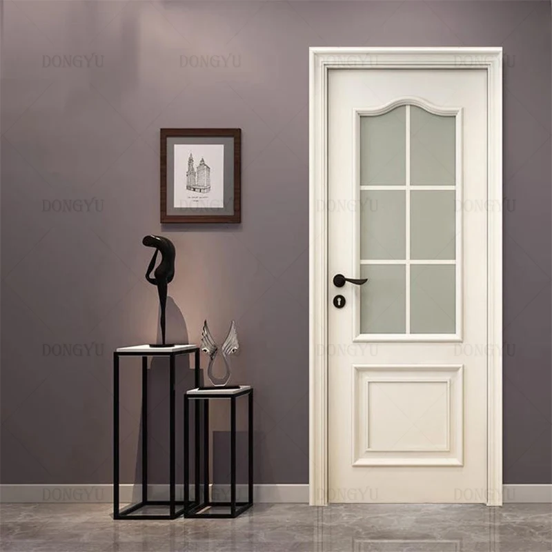 Manila Hot Sale Modern Style Customized Color Waterproof Soundproof Interior Plywood Door For Bedroom