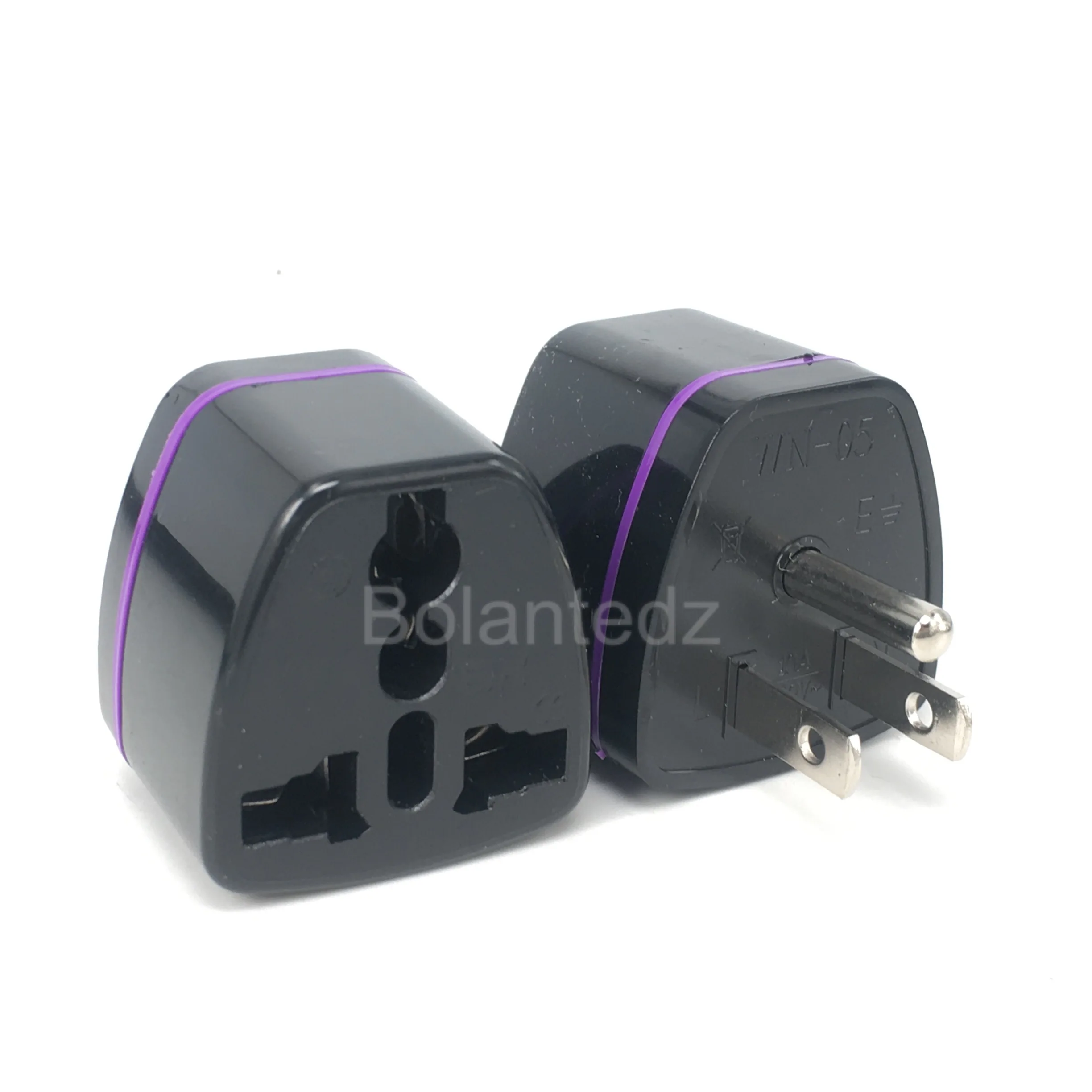 Pure copper Tourism conversion plug America Plug Adapter Power Converter, USA Travel Plug Outlet Adaptor USA to Universal Socket