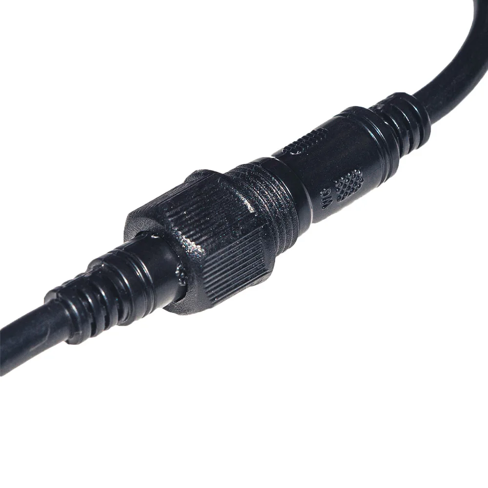 Ac220V Europe plug cords with waterproof female connector with 2 meters length 220V extension cable