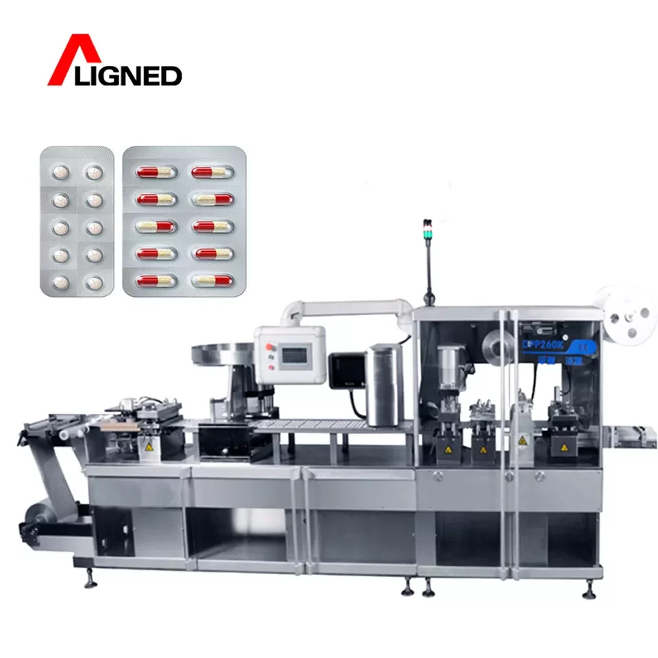 DPP-260 Blister Packing Machine Pharmaceutical Alu-Pvc /Alu Alu Blister Pack Machine Blister Packing Machine For Capsule