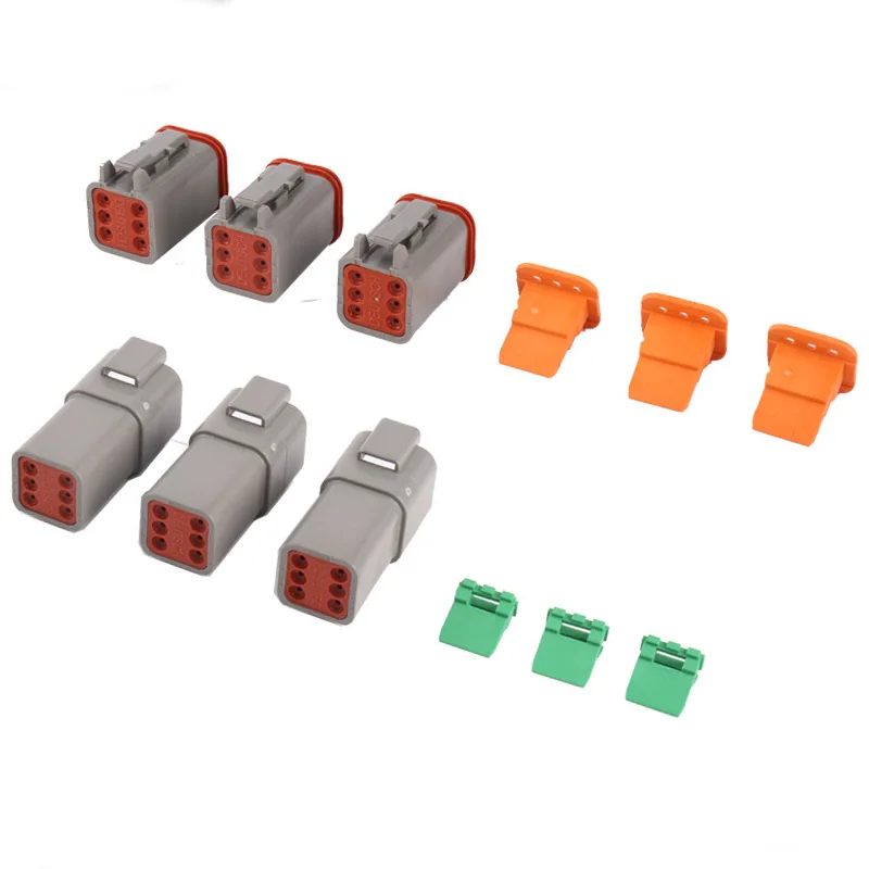 DT04-6P High quality 4 pin waterproof  DT connector