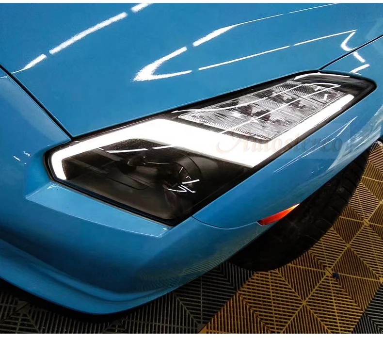 Автомобильная фара для Nissan GTR 2007-2014 передняя высококачественные светодиодные лампы в сборе модернизации сигнал поворота автомобильные аксессуары