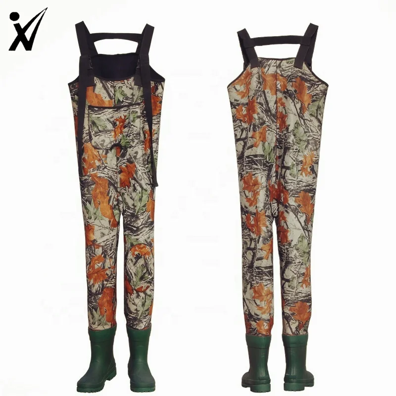 fishing Waders Camo Fishing Farm High-quality Colourful OEM Unisex 3.5-7mm Neoprene Chest Waders