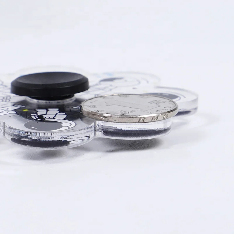 3D anime  flying fidget spinner toy simple sublimation anime finger animated fidget spinner fingertip spinner