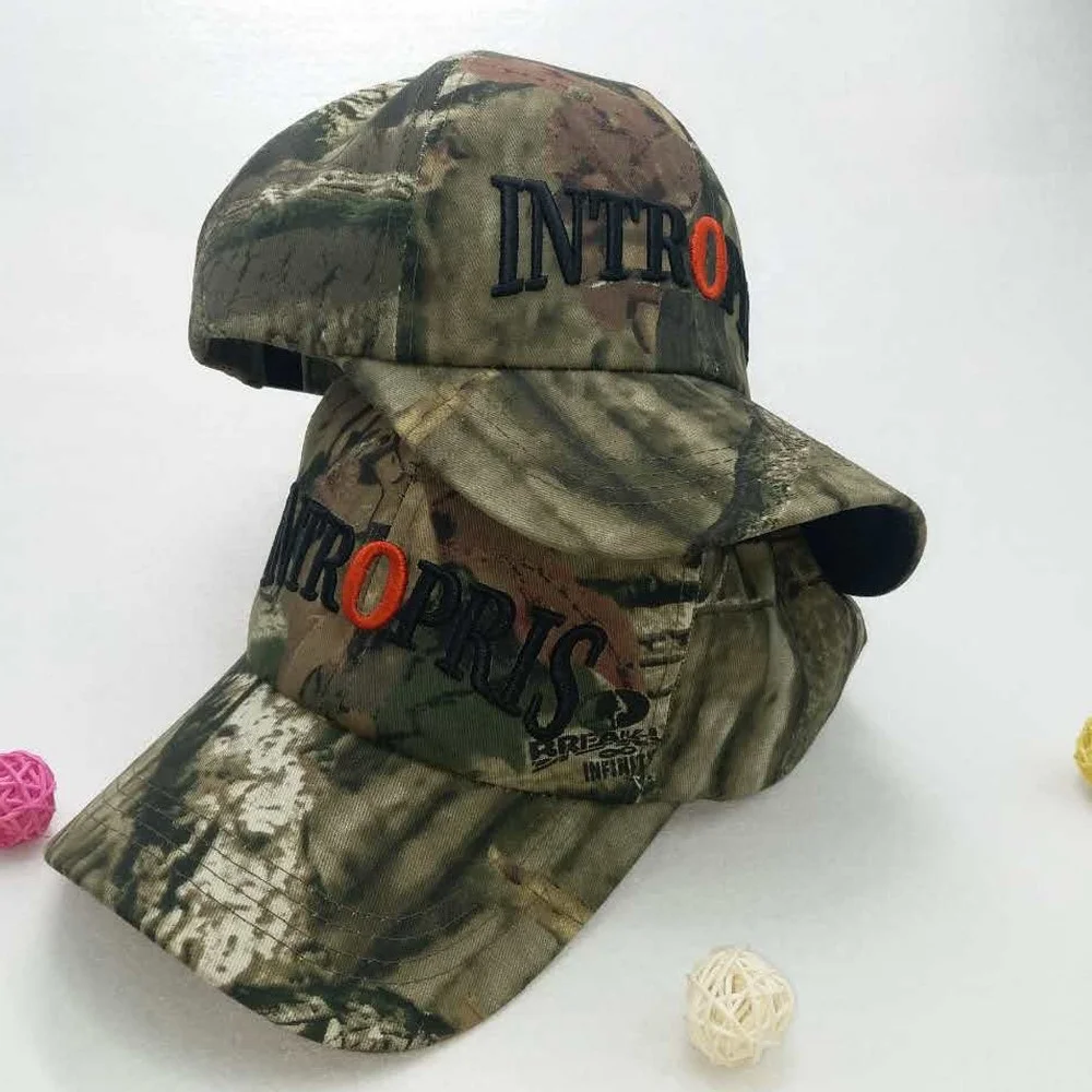 Hunting camo baseball cap hunting camo hat from BJ Outdoor