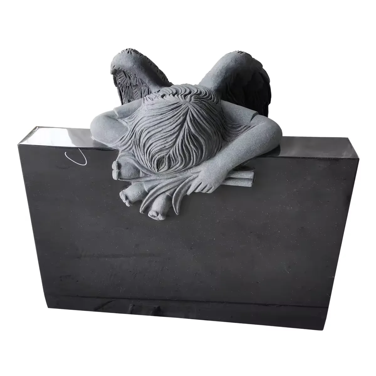 Shengye Wholesale natural black stone tombstones and monuments China black granite tombstones granite monuments graveyards