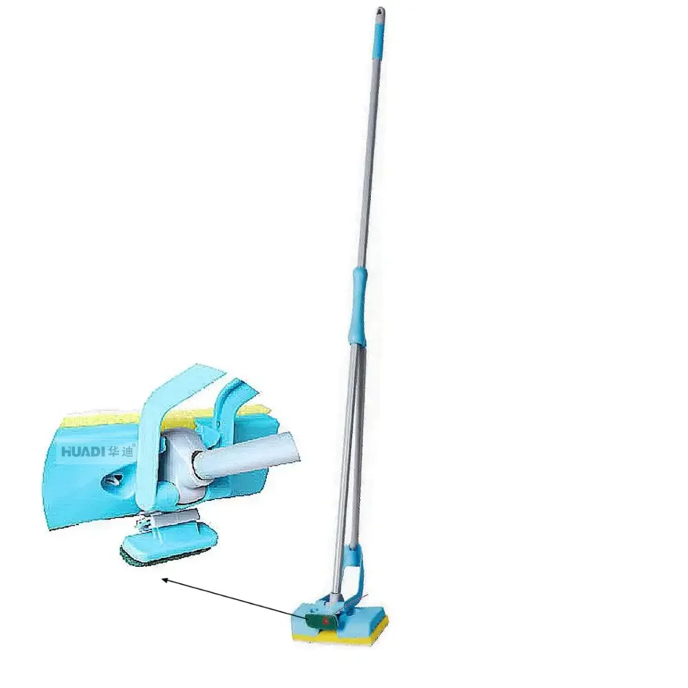 Strong Handle Absorbent Water Squeeze butterfly Sponge Mop
