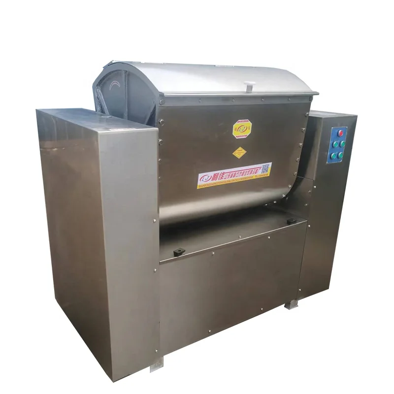 20kg 25kg 30kg 50kg 75kg 100kg 150kg 200kg Capacity Horizontal Industrial Flour Dough Mixer for Bakery Food Bread Pizza