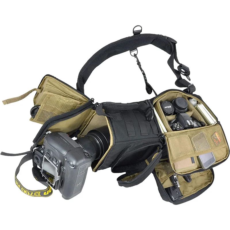 Camera Backpack digital instruments partner canvas waterproof camera bag and dslr camera backpack