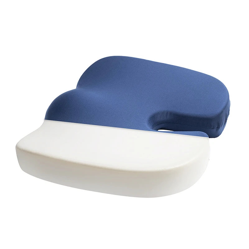 2022 Hot Selling Coccyx Orthopedic Seat Cushion Memory Foam Lower Back Pain Relief Cushion Pillow for Office Chair