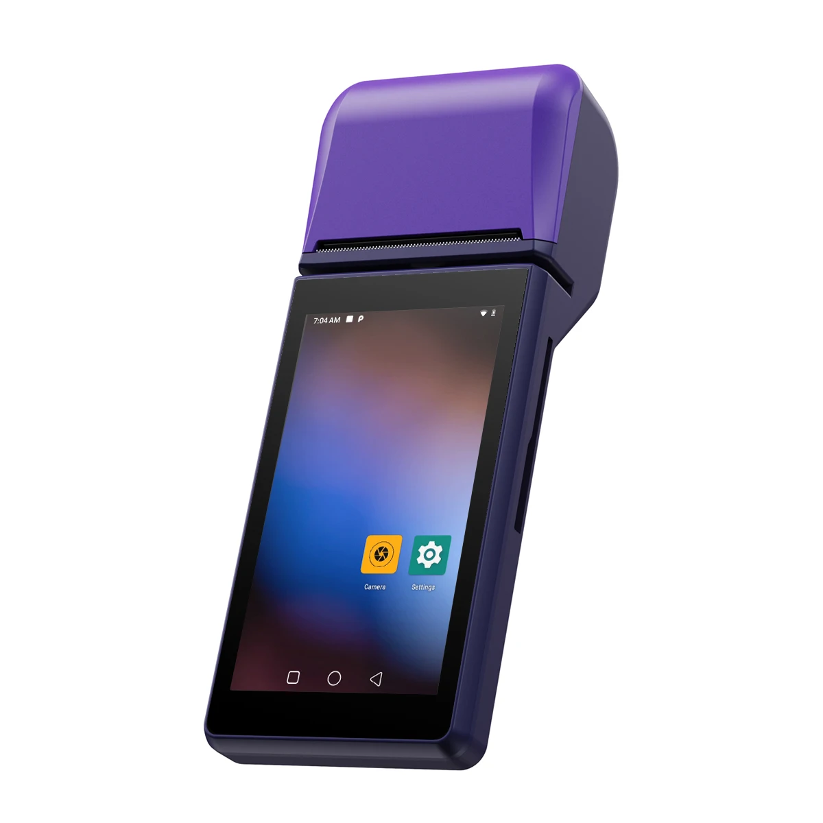 Шэньчжэнь 5-дюймовый сенсорный экран TF PSAM NFC портативный все в одном Visa Card Pos терминал
