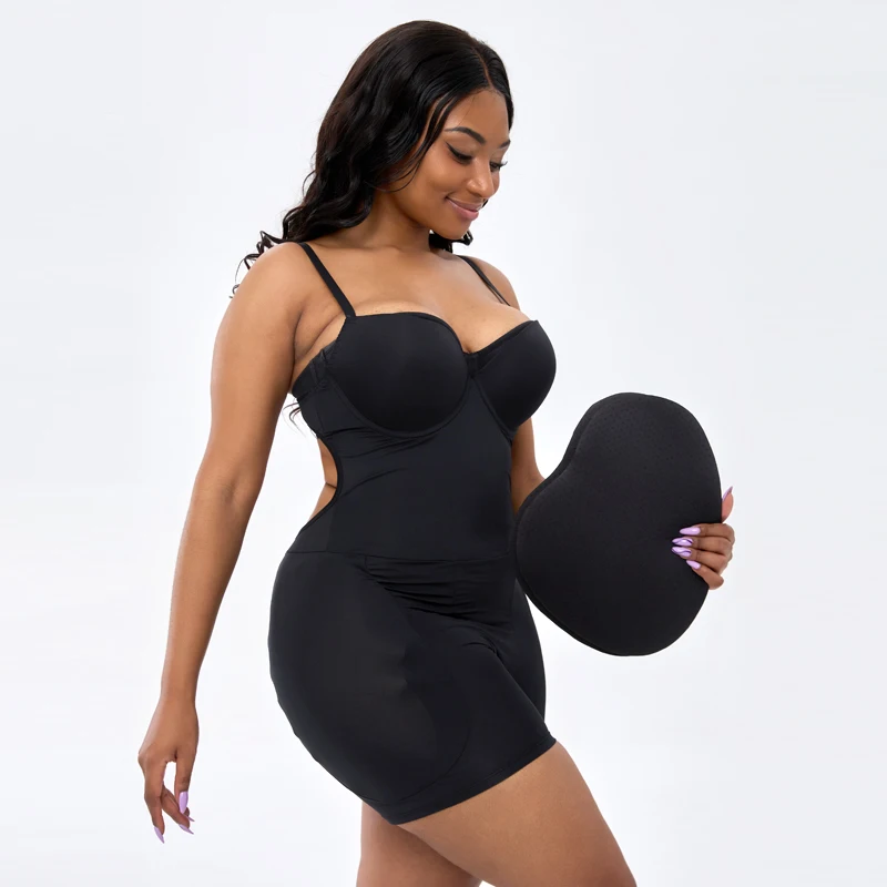 Women Shapewear With Hip Pad Butt Lifter Hip Enhancer Padded  High Waisted Tummy Control Panties Plus Size Body Shaper