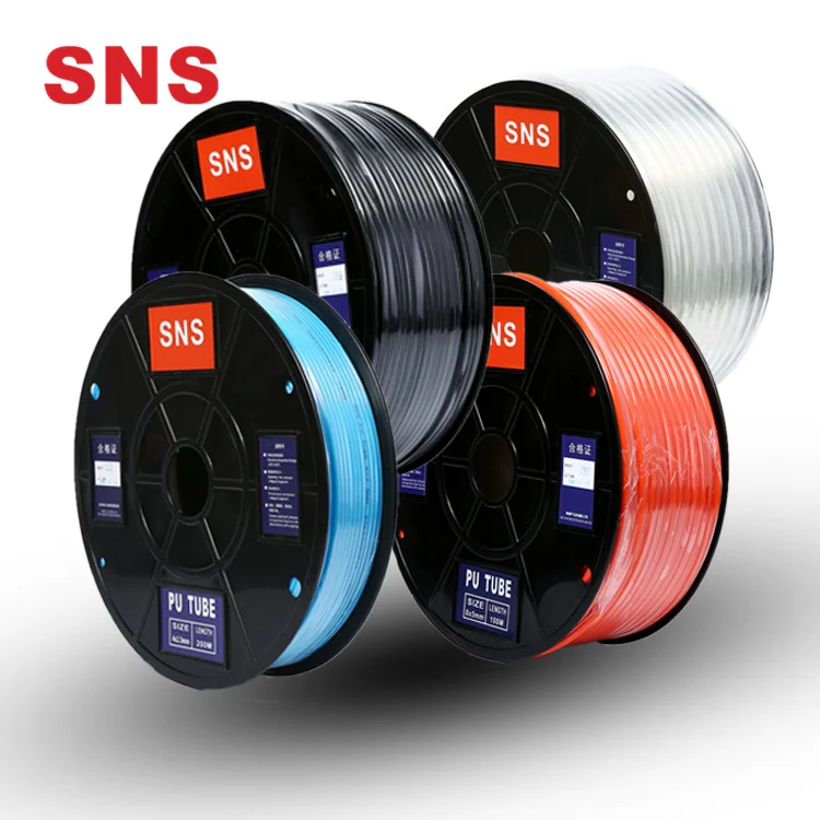 SNS Various Color Professional Pneumatic Tool System Pu Hose Tube Pipe