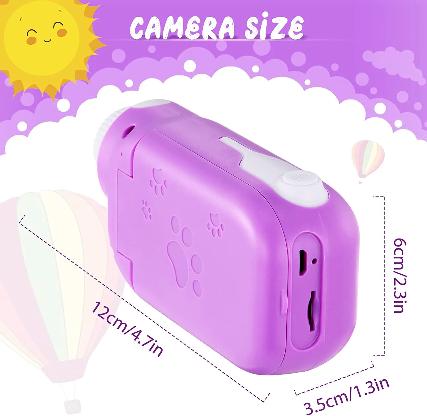 Kids Video photos Camera Toys For children Aged 3-10 Years 1080P 2.4 Inch 32GB SD Card Mini Camcorder