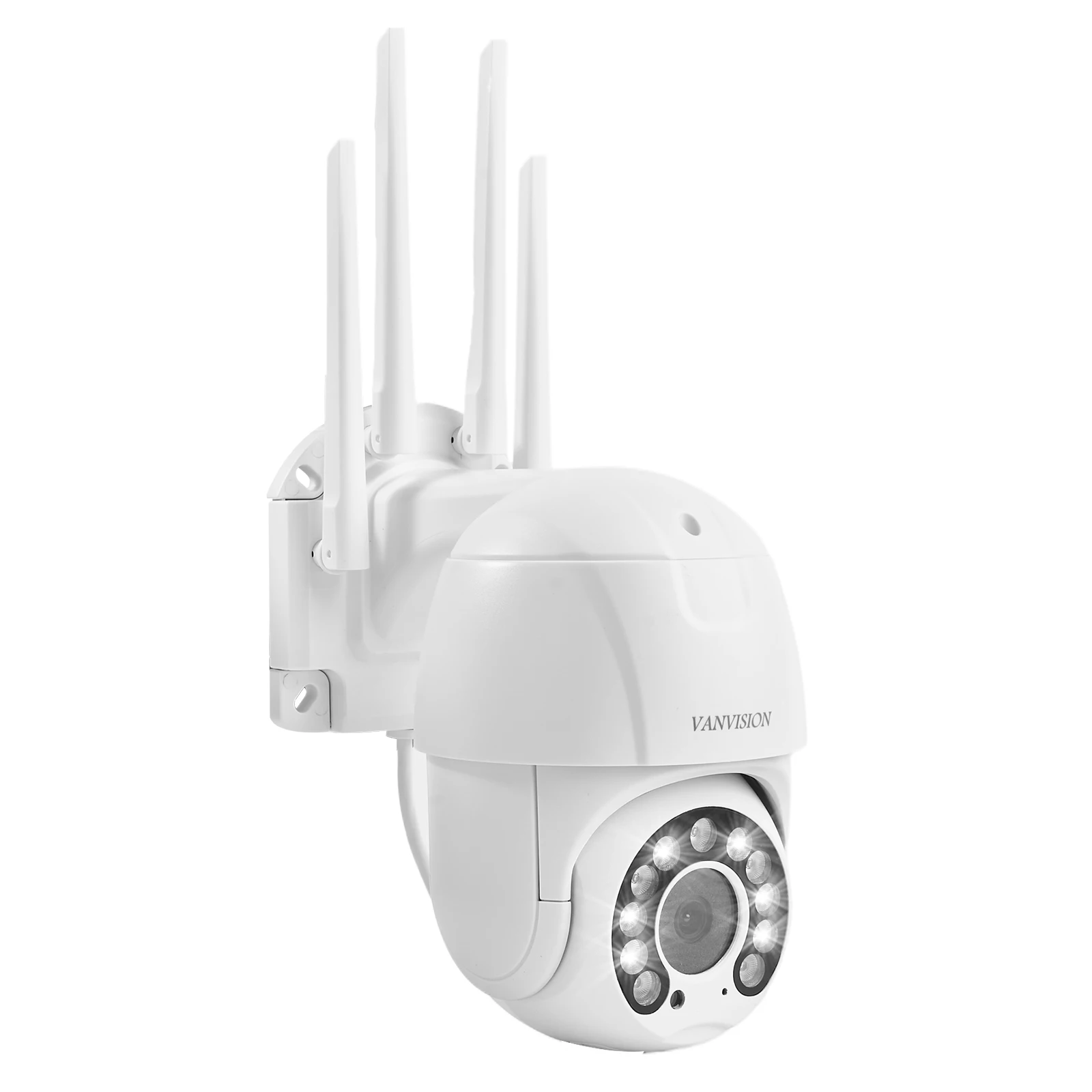 2022 VANVISION Icsee App 3mp 5mp Outdoor Waterproof Camera Auto Motion Tracking Wifi Cctv Camera Wireless Ptz Ip Camera