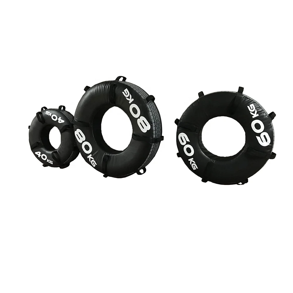 Custom Design Multi-Function Cross Strength Training PU Coated Tire Explosive power Workout Gym Tire