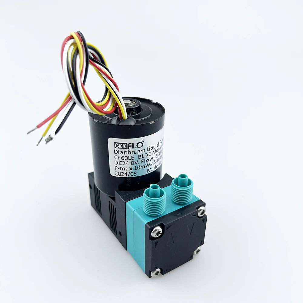 Ckkflo High Precision Making  CF60L Series Micro Diaphragm Liquid Pump  Small Chemical Pump  for Medical Usage