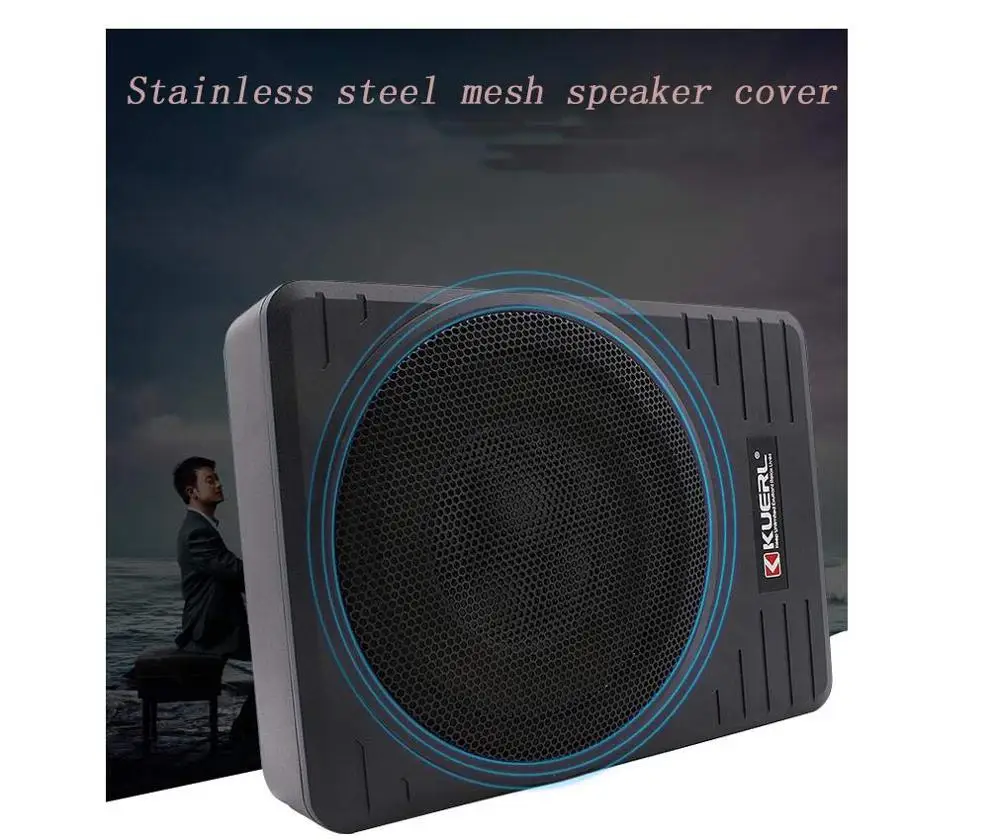 12v Pure Bass Ultra-Thin Car Car Audio Modified 10 Inch 720W Power Seat Closed Speaker spl car subwoofer box