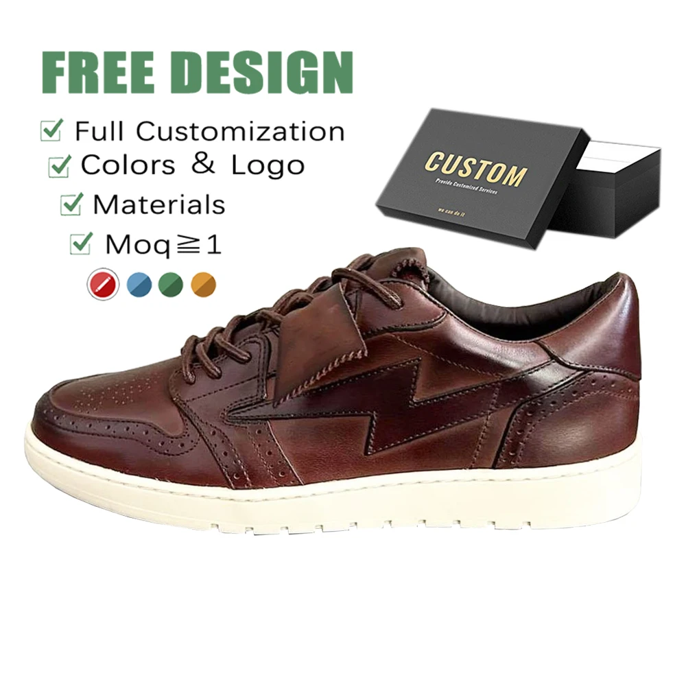 2024 New Unique Design Modern Formal Dress Shoe Genuine Italian Leather High Quality Handmade Luxury Custom Men Shoes Sneakers