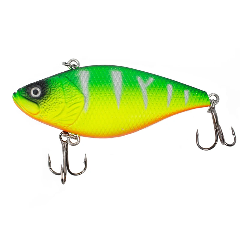 Rocklure 7cm 11.5g 5Color Crankbait Artificial Hard Plastic Bass Master Vib Fishing Lure With Noise Balls