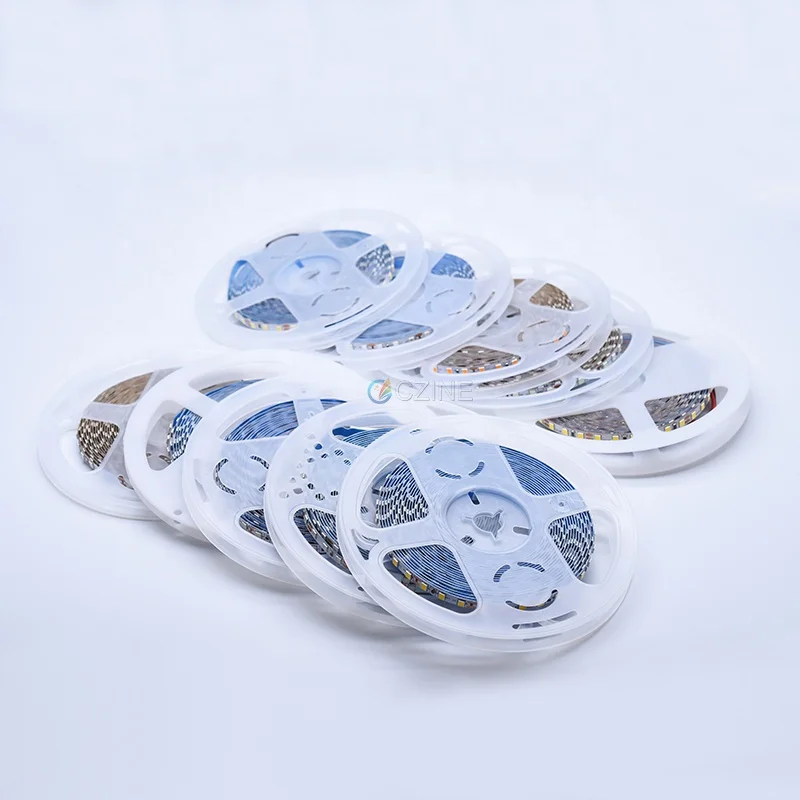 Фабрика SMD 2835 DC 12 В 24 8 мм 120 светодиоды белый красный зеленый синий IP20 светодиодные полосы света
