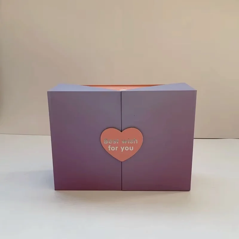 Custom Luxury Unique Valentine Birthday Wedding Gift Empty Perfume Skincare Cosmetic Box Magnetic Paper Packaging Box Gift Box