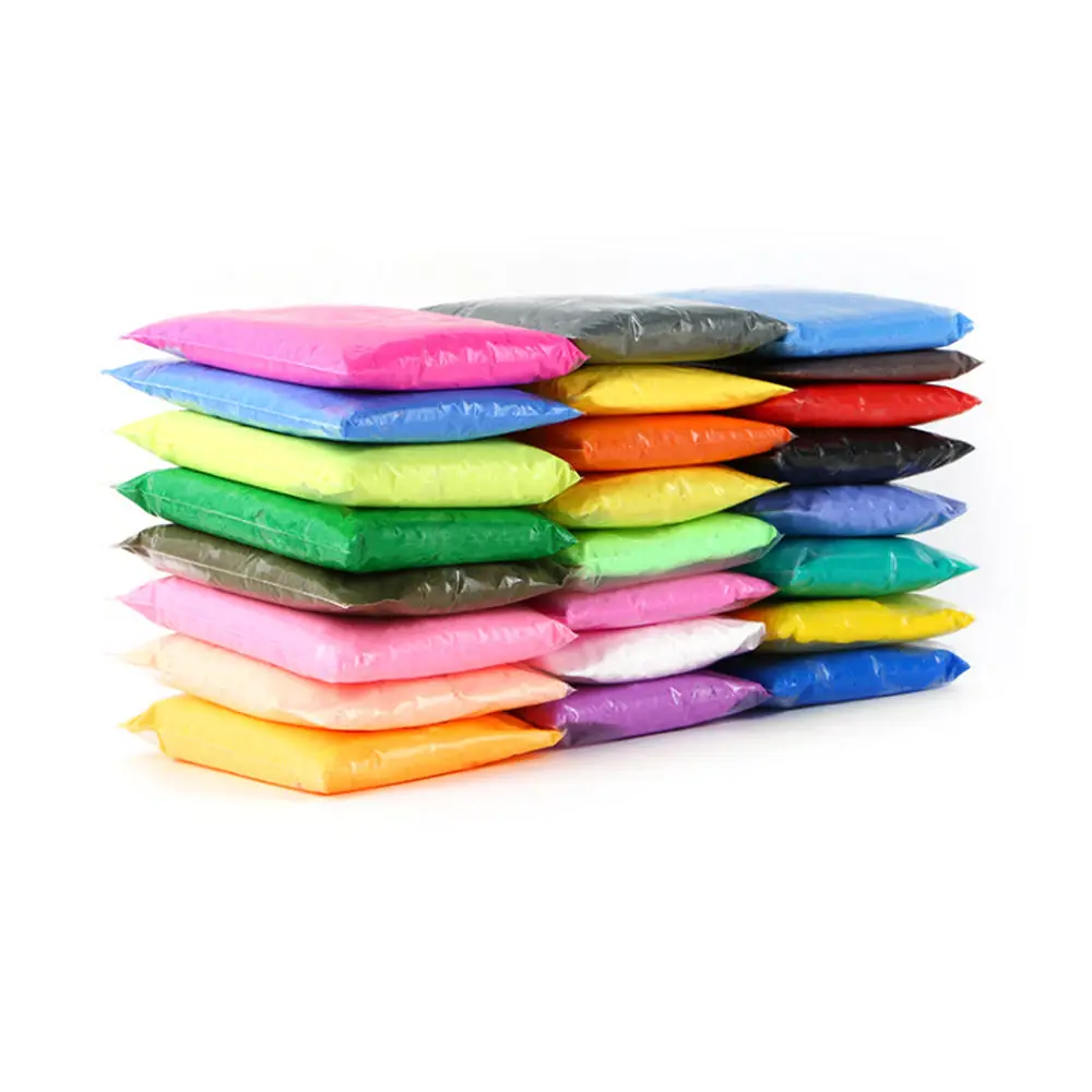 Clay 24 Color Air Dry Polymer Super Soft Slime Super Light Clay Slime Modeling Clay for Kids
